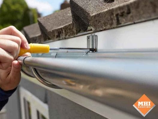 Why the Gutter Screws Your Contractor Uses Matter